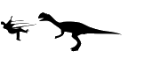 Dilophosaurus Body Throw